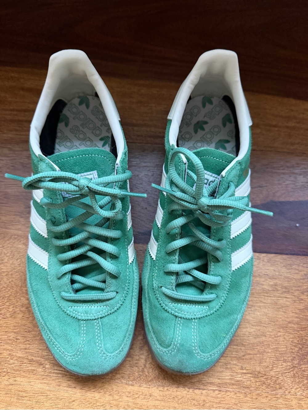Adidas Unisex Green Spezial Suede Sneakers - worn once